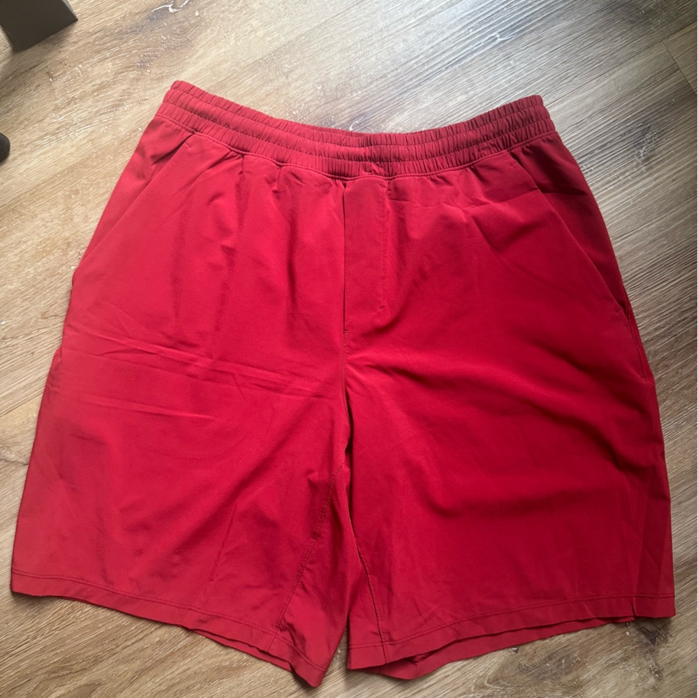 Lululemon Athletica Red Athletic Shorts Lightweight Comfort
